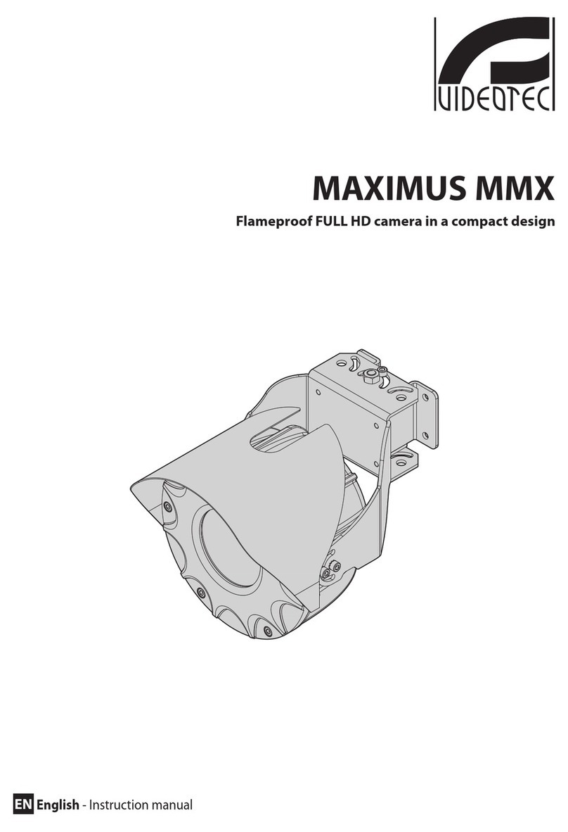 Videotec MAXIMUS MMX instruction manual