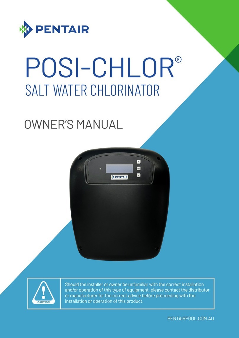 Pentair Posi-Chlor-15 owner's manual