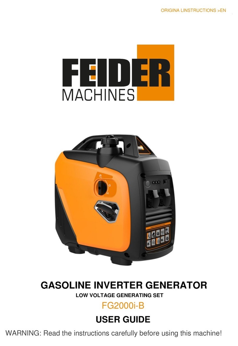 Feider Machines FG2000i-B user guide