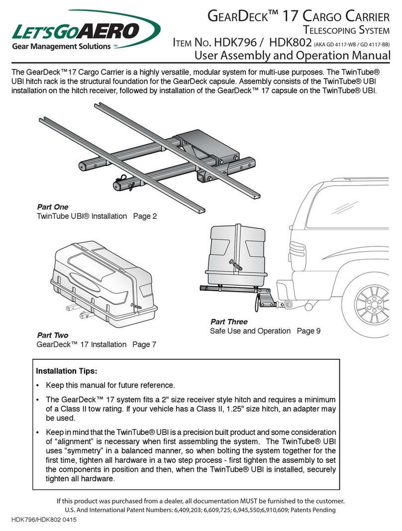 Let's Go Aero GearDeck 17 Installation instructions