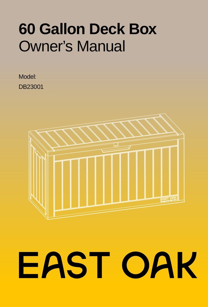 EAST OAK DB23001 owner's manual