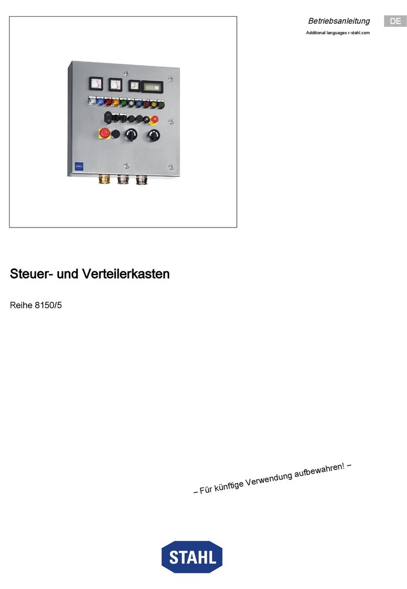Stahl 8150/5 Series User manual