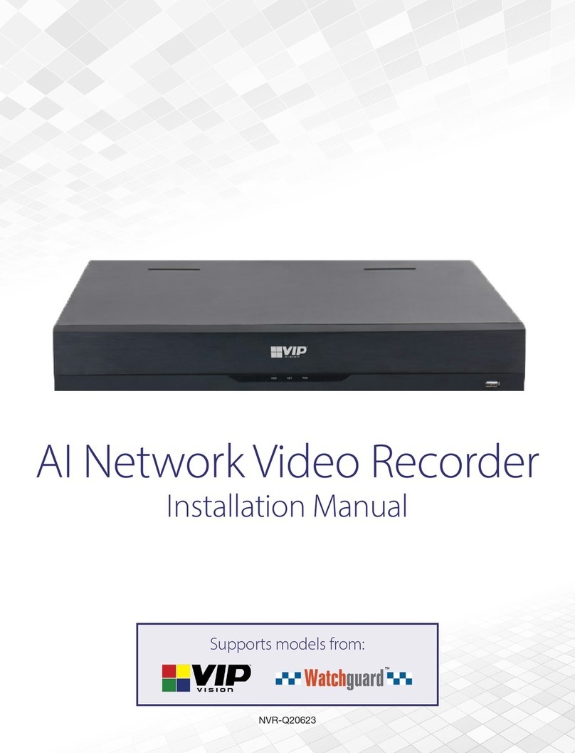 Vip-Vision Watchguard NVR-Q20623 installation manual Vip-Vision Watchguard NVR-Q20623 installation manual