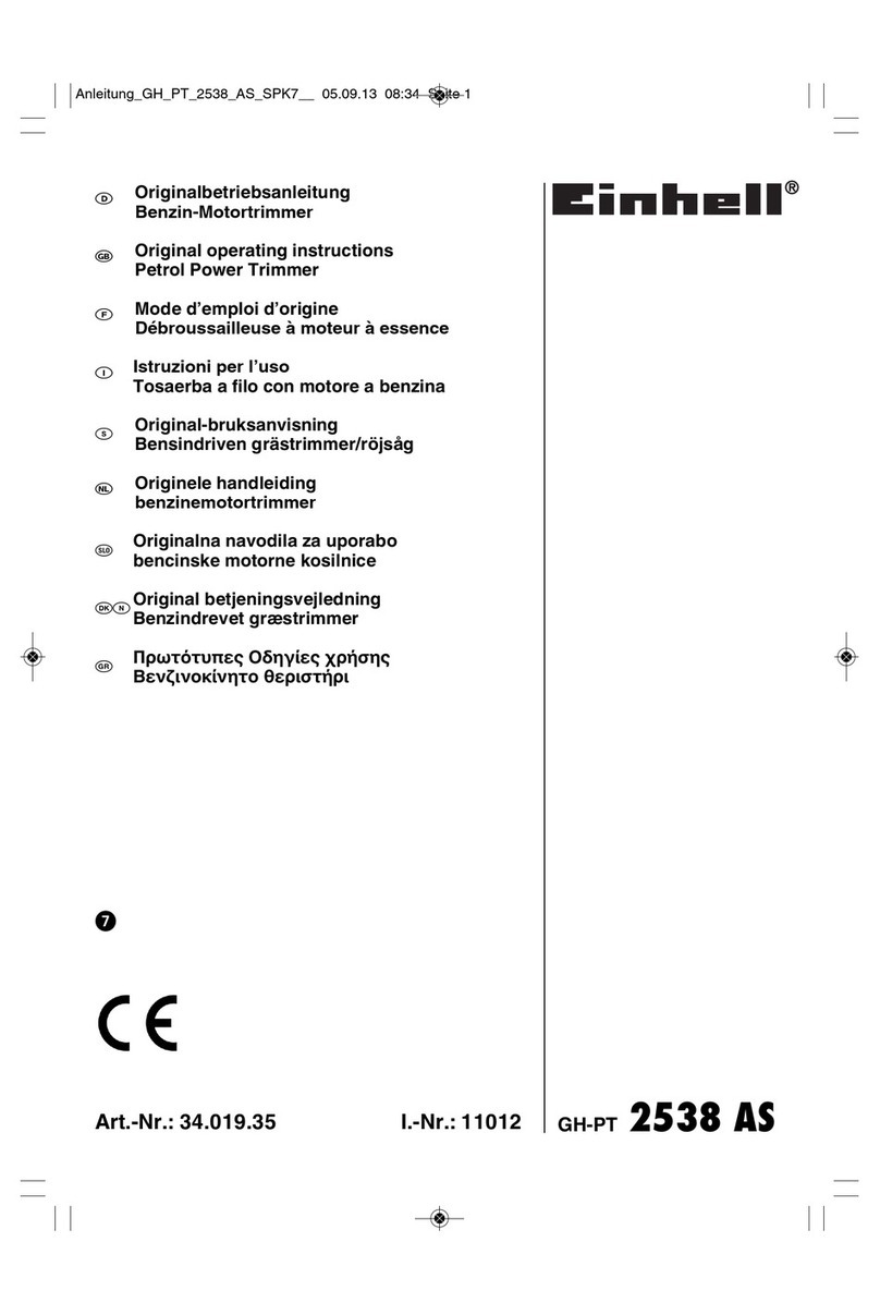 EINHELL GH-PT 2538 AS User manual