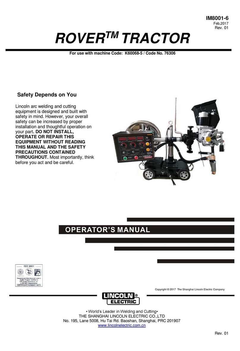 Lincoln Electric ROVER K60068-5 manual