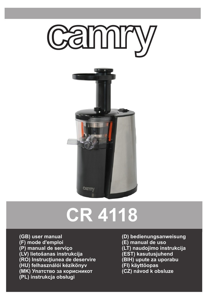 camry CR 4118 user manual