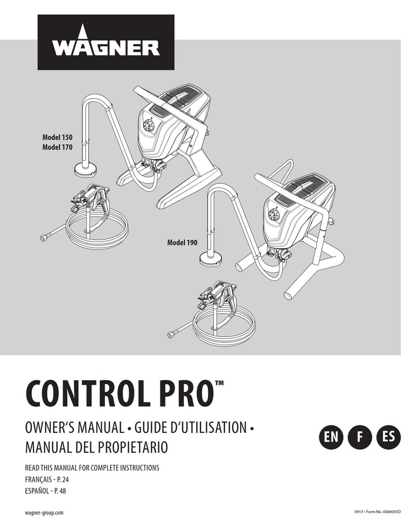 WAGNER CONTROL PRO 170 User manual
