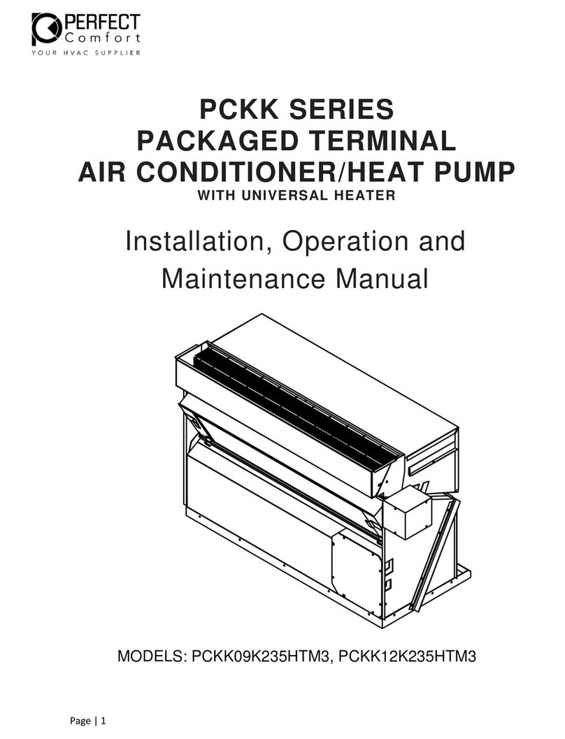 Perfect Comfort PCKK Series User manual