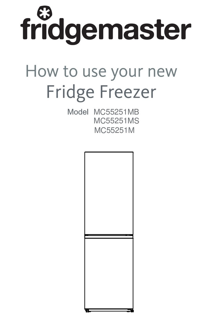 Fridgemaster MC55251MB User manual
