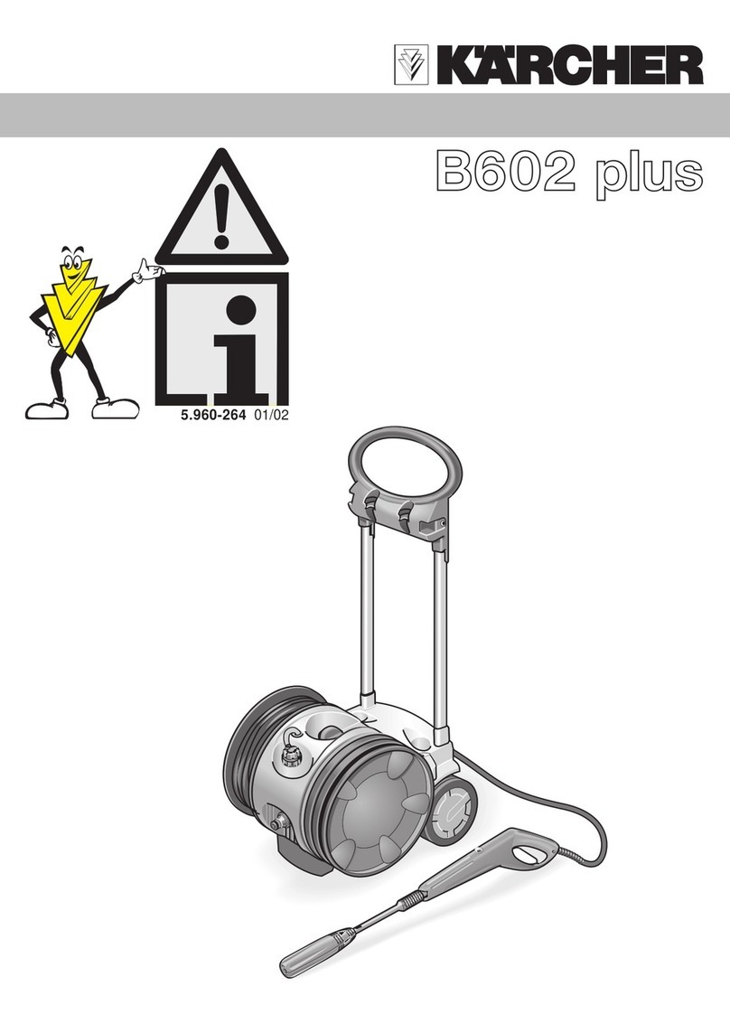 Kärcher B602 plus instruction manual