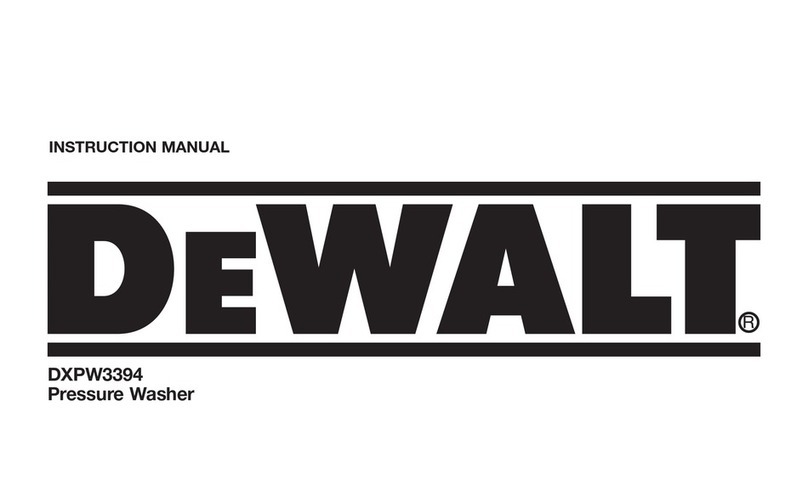 DeWalt DXPW3394 User manual DeWalt DXPW3394 User manual