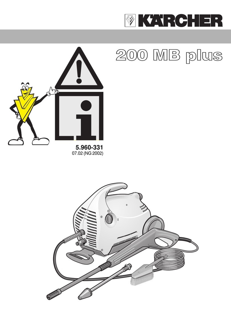 Kärcher 200 MB plus instruction manual