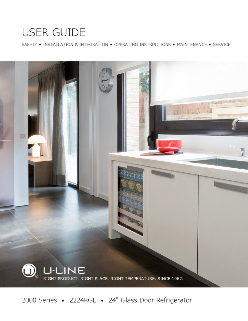 U-Line 2000 SERIES User manual