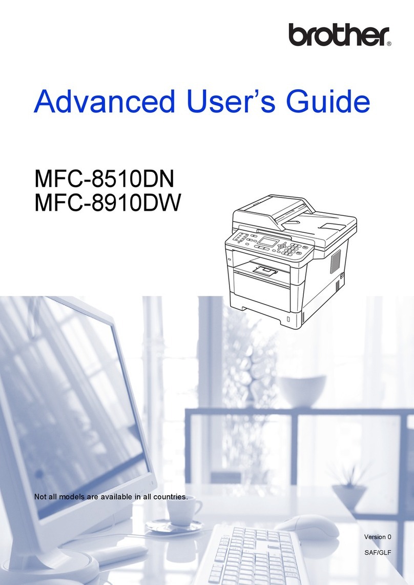 Brother MFC-8510DW Assembly instructions Brother MFC-8510DW Assembly instructions