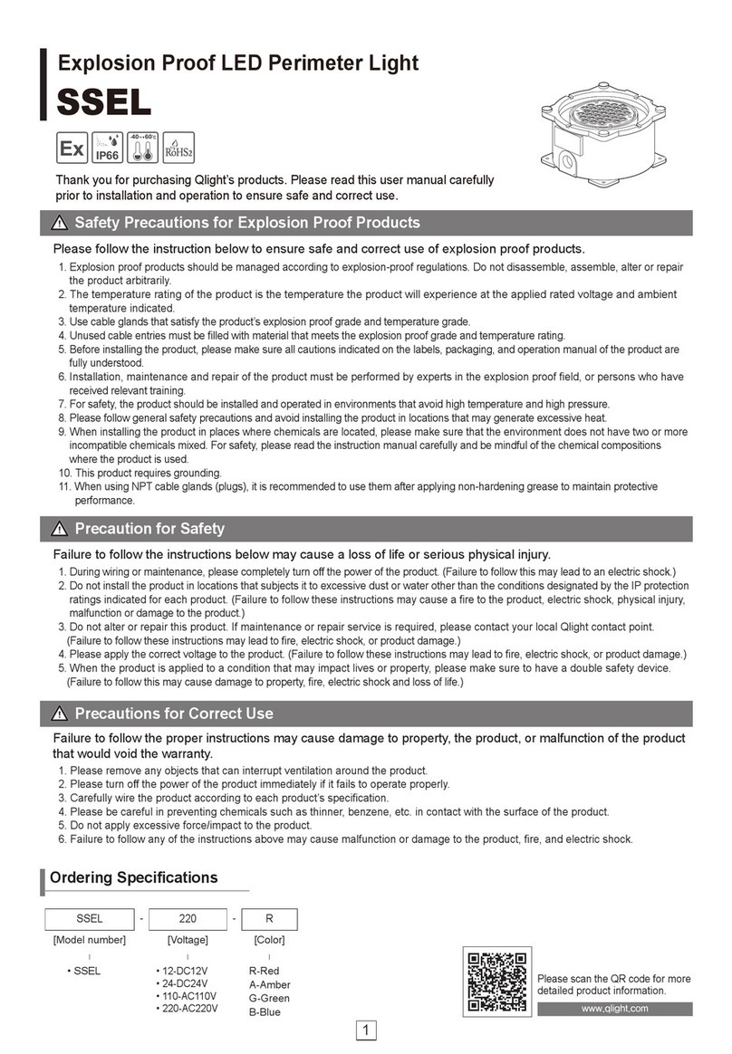 Qlight SSEL Series User manual