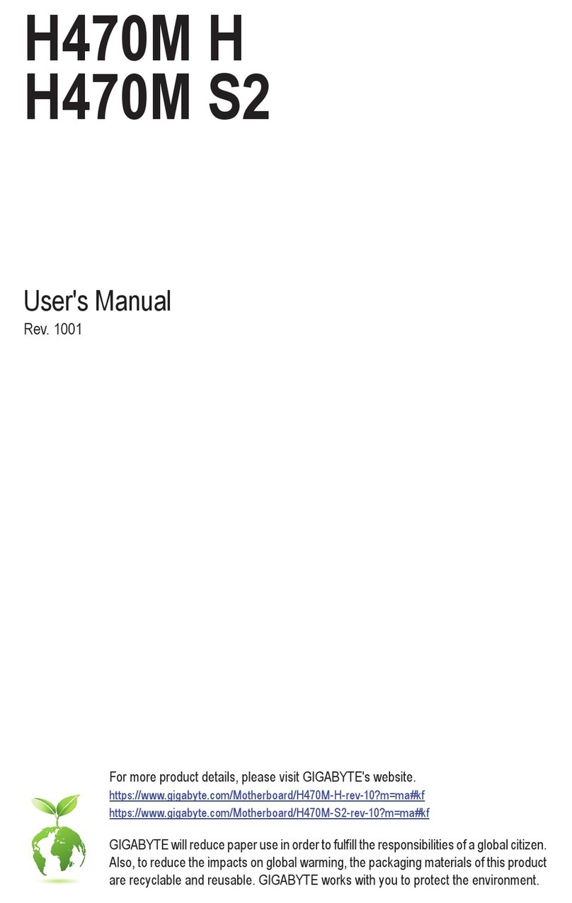 Gigabyte H470M S2 user manual