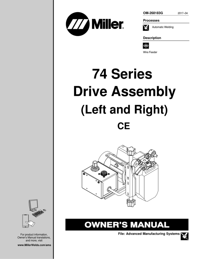 Miller 74 Series owner's manual
