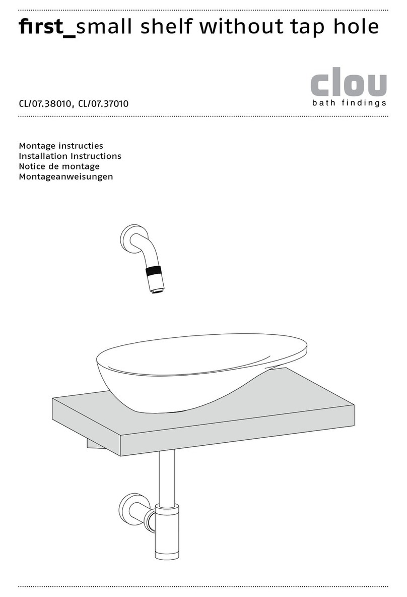 Clou first CL/07.38010 User manual