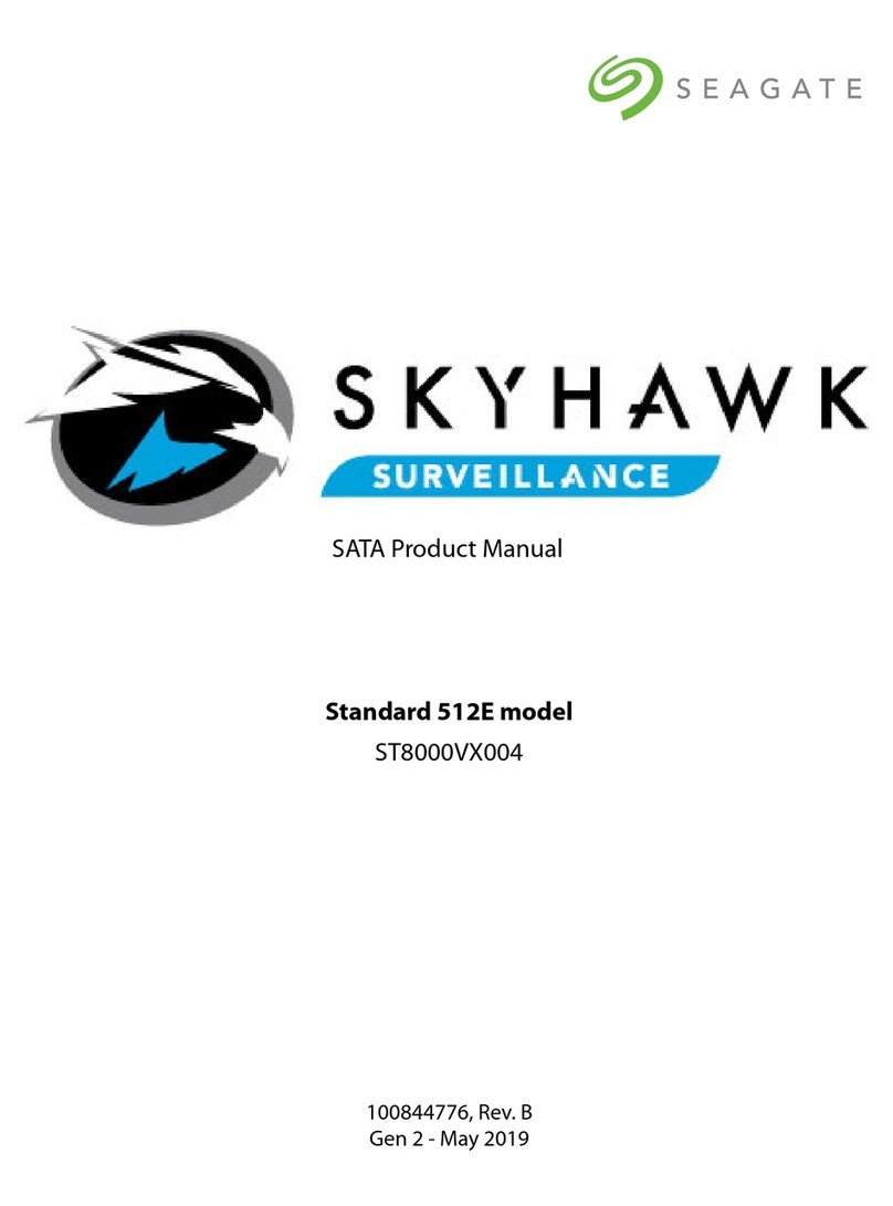 Seagate SKYHAWK ST8000VX004 User manual