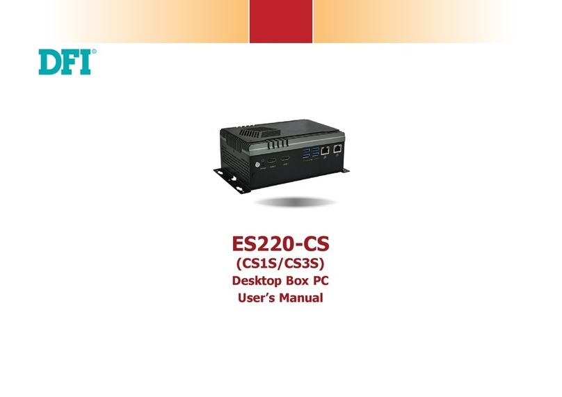 DFI ES220-CS1S User manual