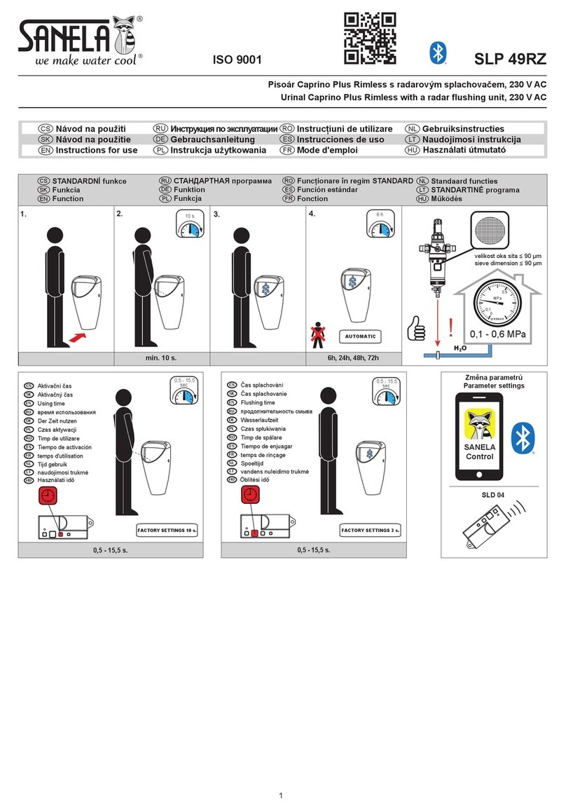 Sanela Caprino Plus Rimless SLP 49RZ Instructions for use