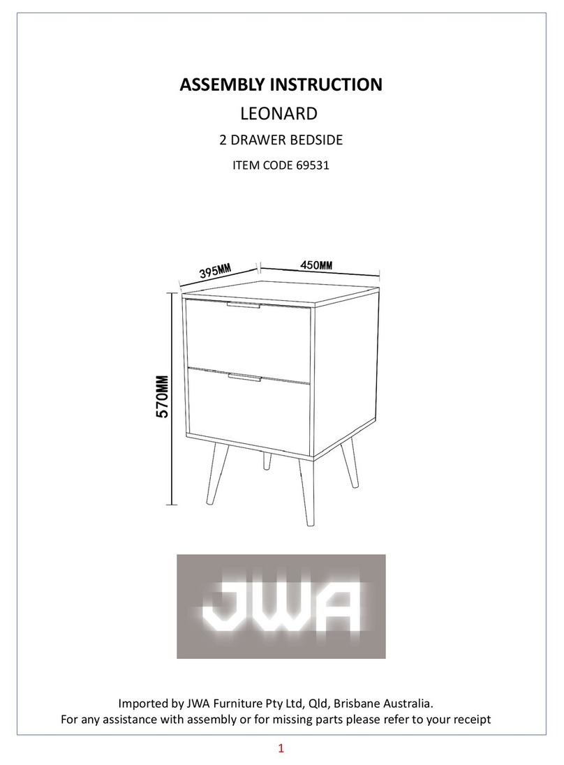 JWA LEONARD User manual JWA LEONARD User manual