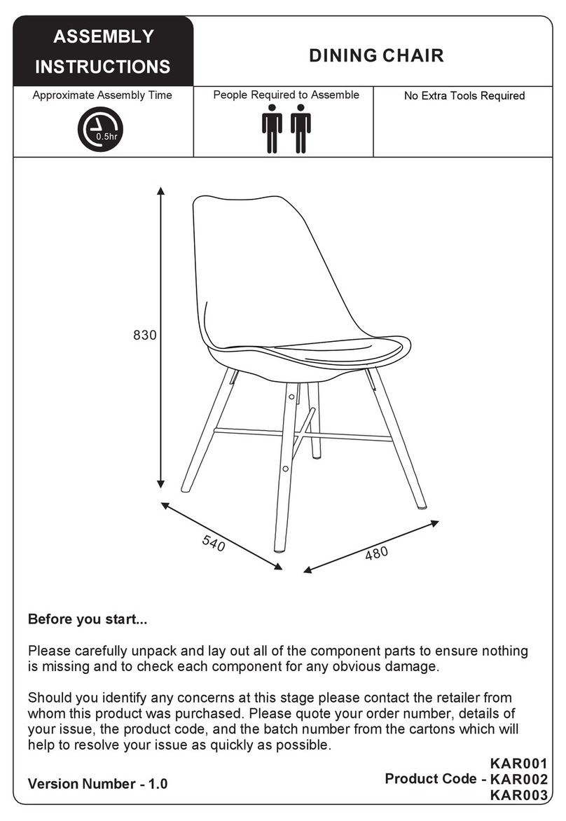 Julian Bowen Limited KAR001 User manual Julian Bowen Limited KAR001 User manual