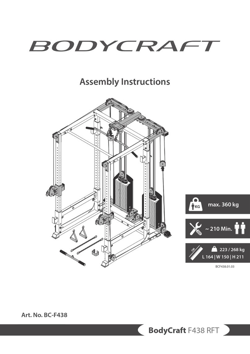 Body Craft BC-F438 Assembly instructions