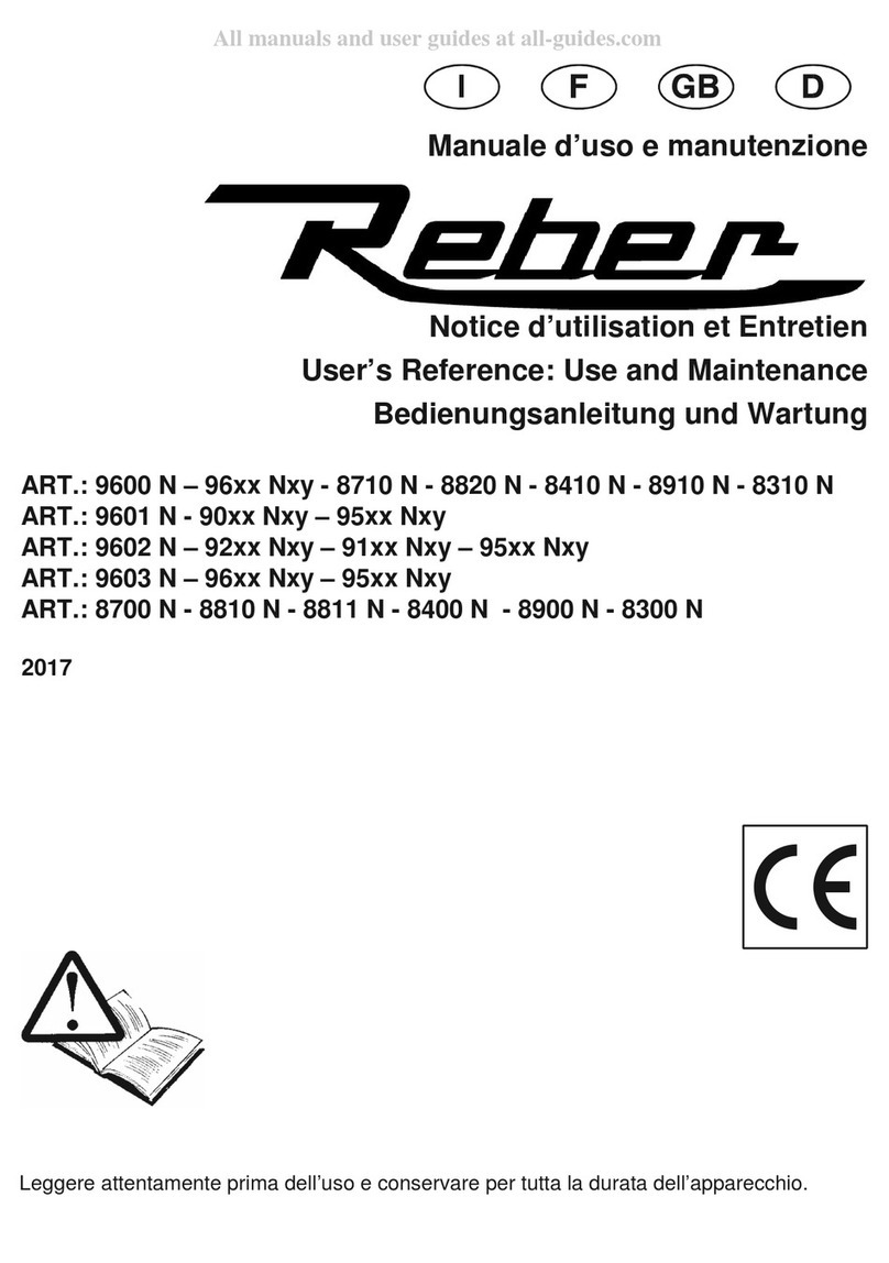 REBER 91 N Series User guide