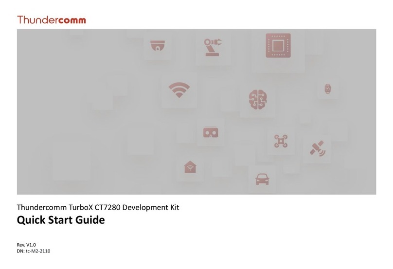 Thundercomm TurboX CT7280 Development Kit User manual