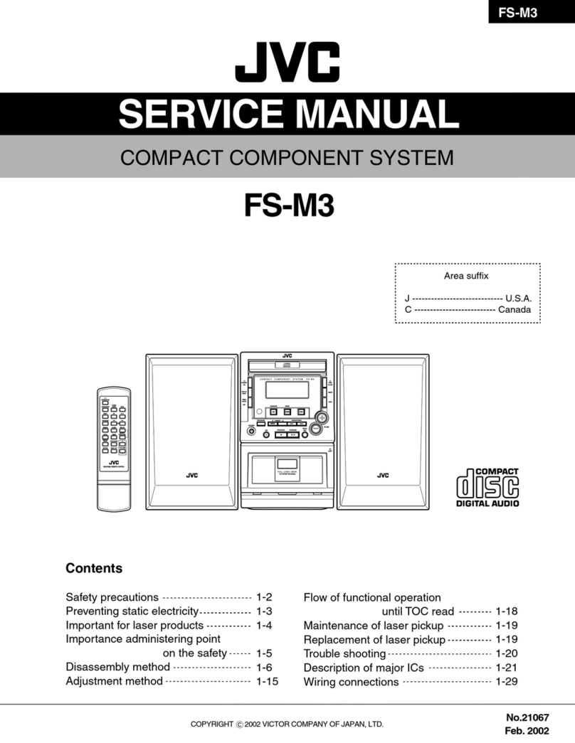 JVC FS-M3 User manual