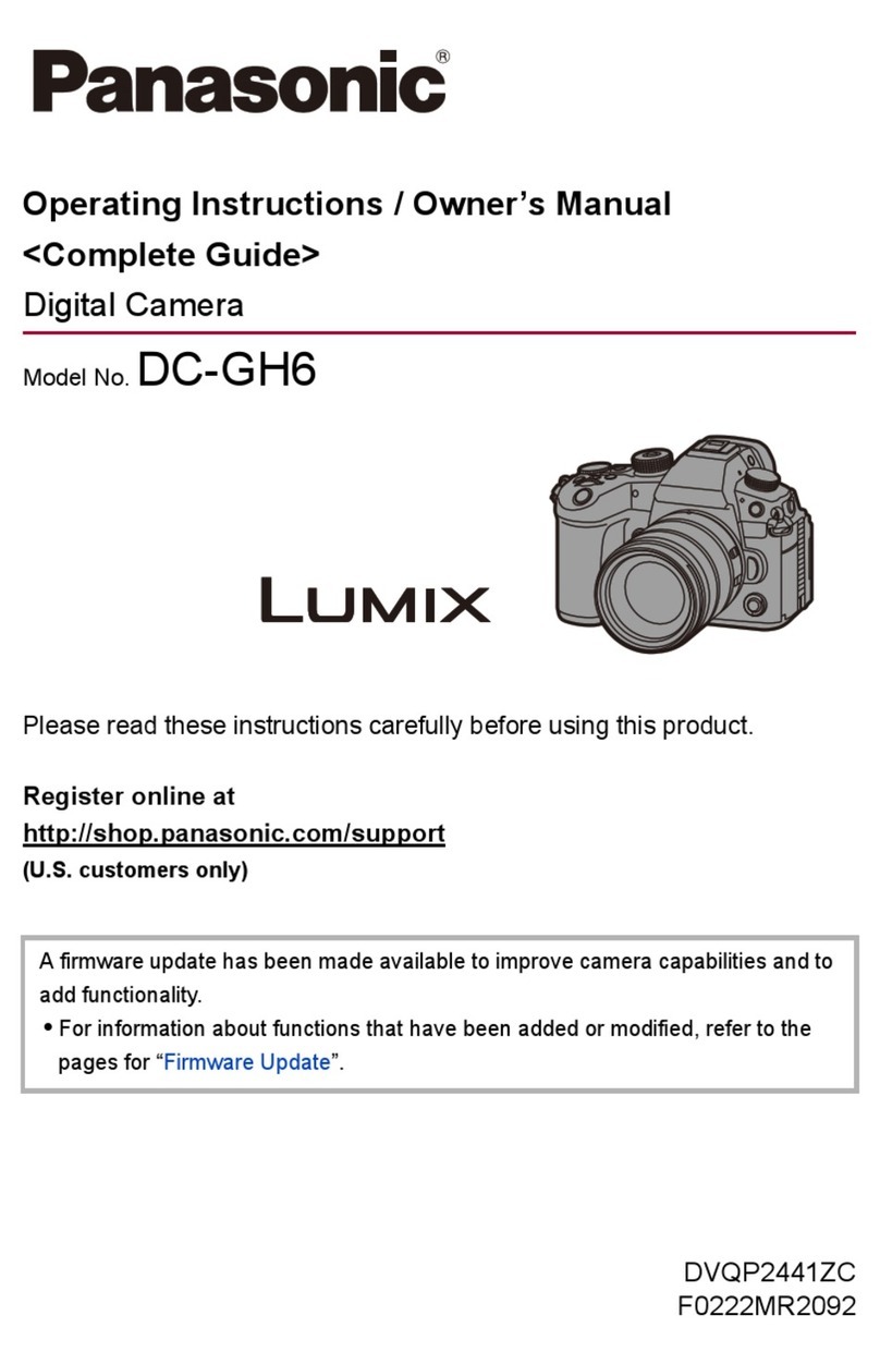 Panasonic LUMIX DC-GH6 User manual