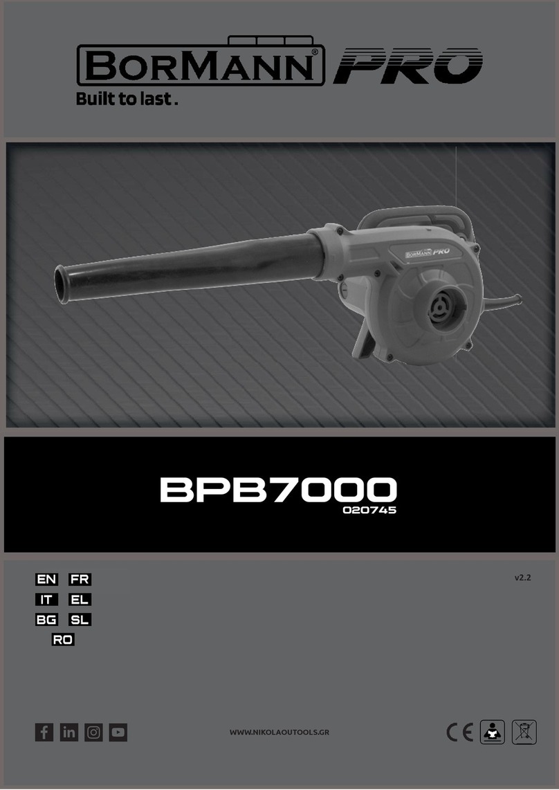 BorMann 020745 instruction manual