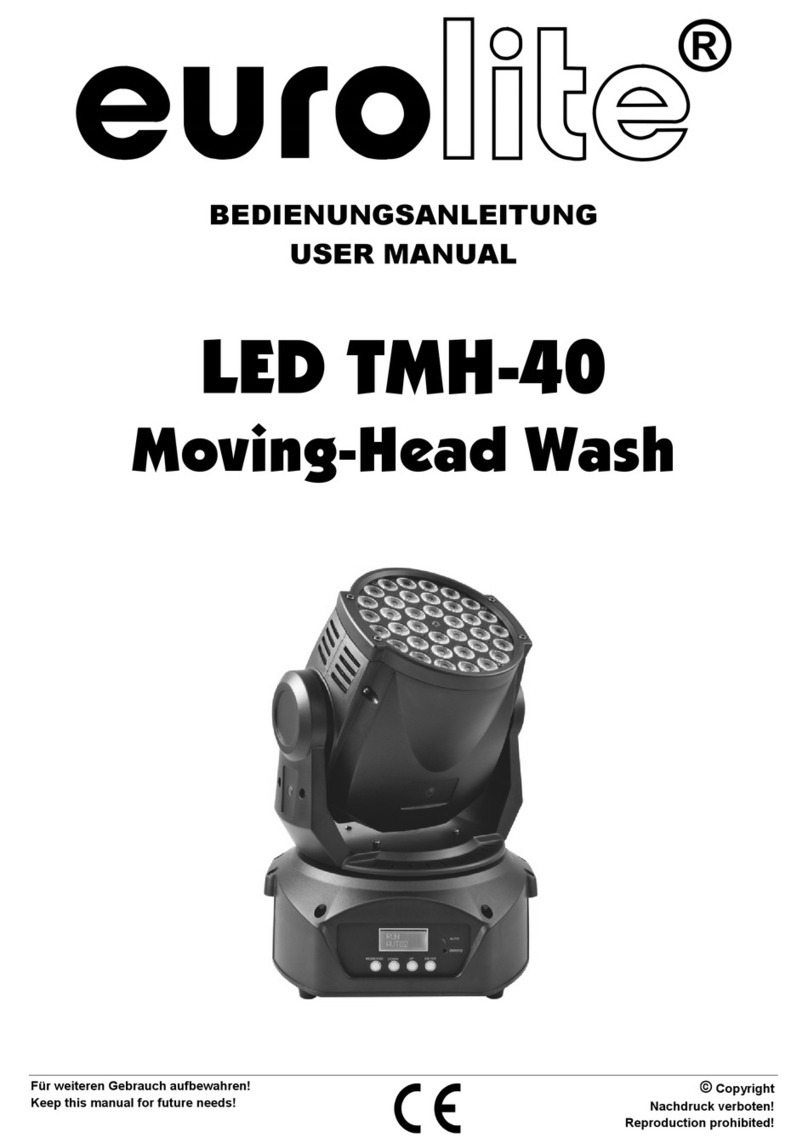 EuroLite LED TMH-40 user manual