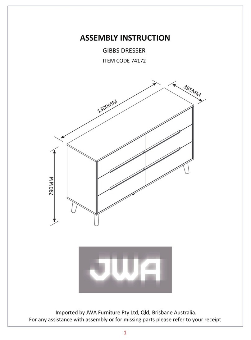 JWA GIBBS 74172 User manual JWA GIBBS 74172 User manual