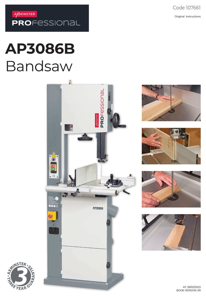 Axminster PROFESSIONAL AP3086B User manual