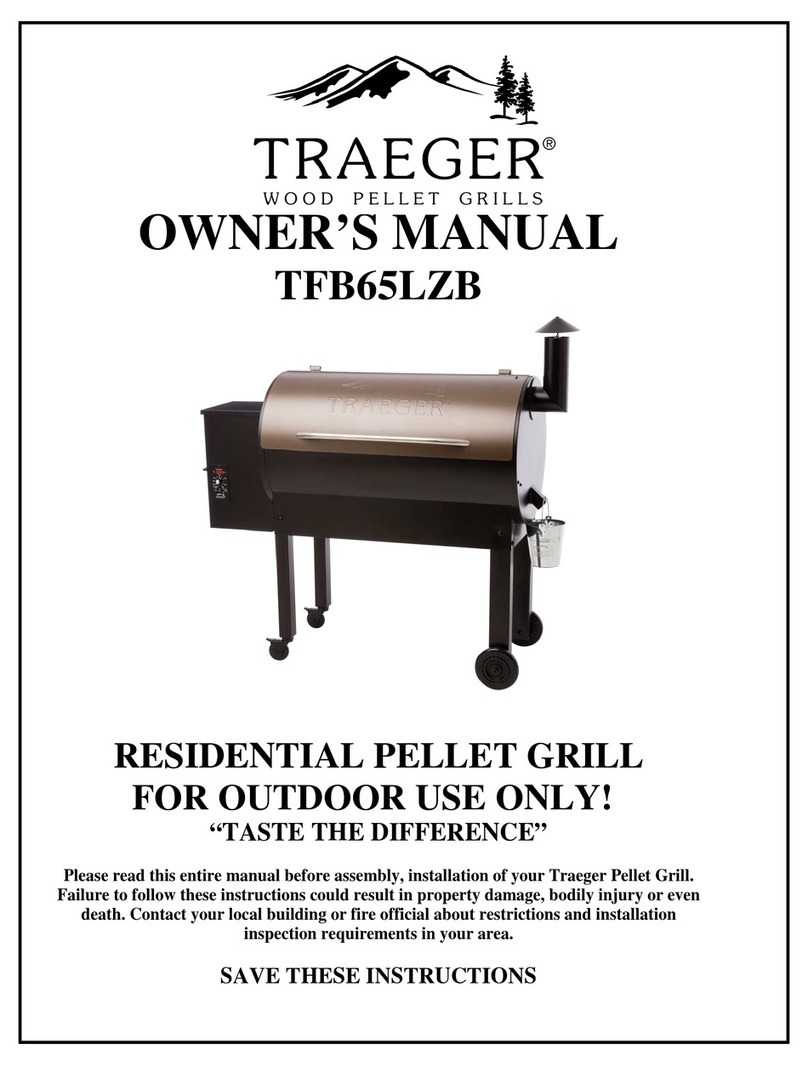 Traeger TFB65LZB owner's manual