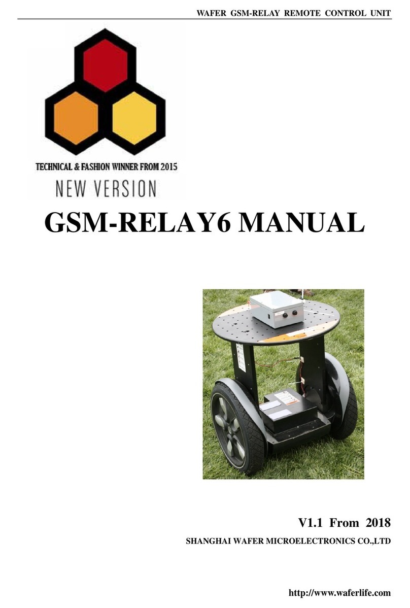 WAFER GSM-RELAY6 User manual WAFER GSM-RELAY6 User manual
