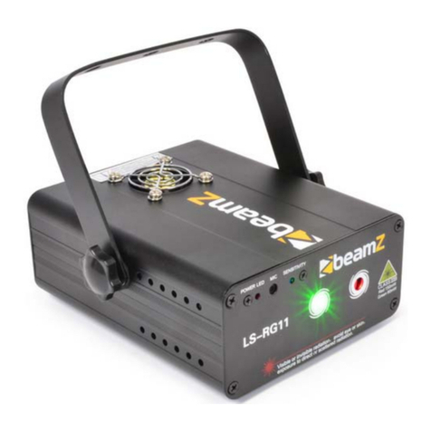 Beamz LS-RG11 User manual