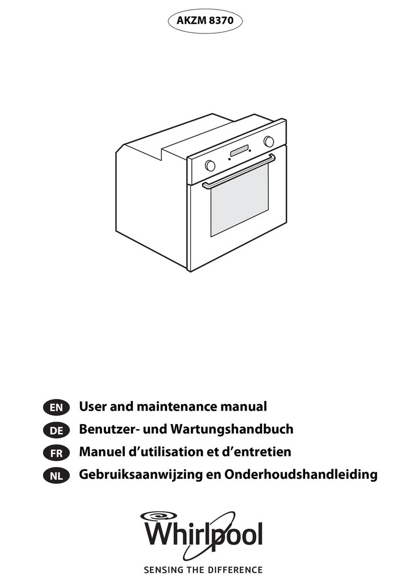 Whirlpool AKZM 8370 User and maintenance manual