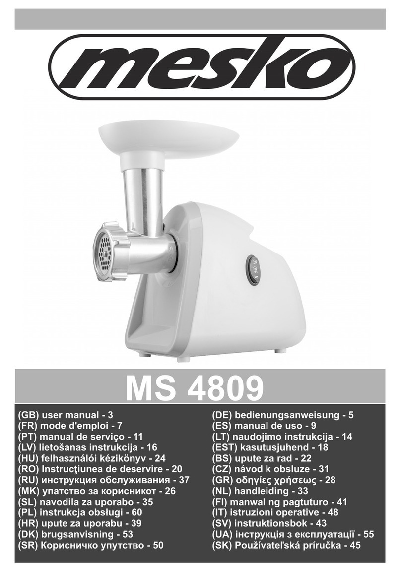 Mesko MS 4809 user manual