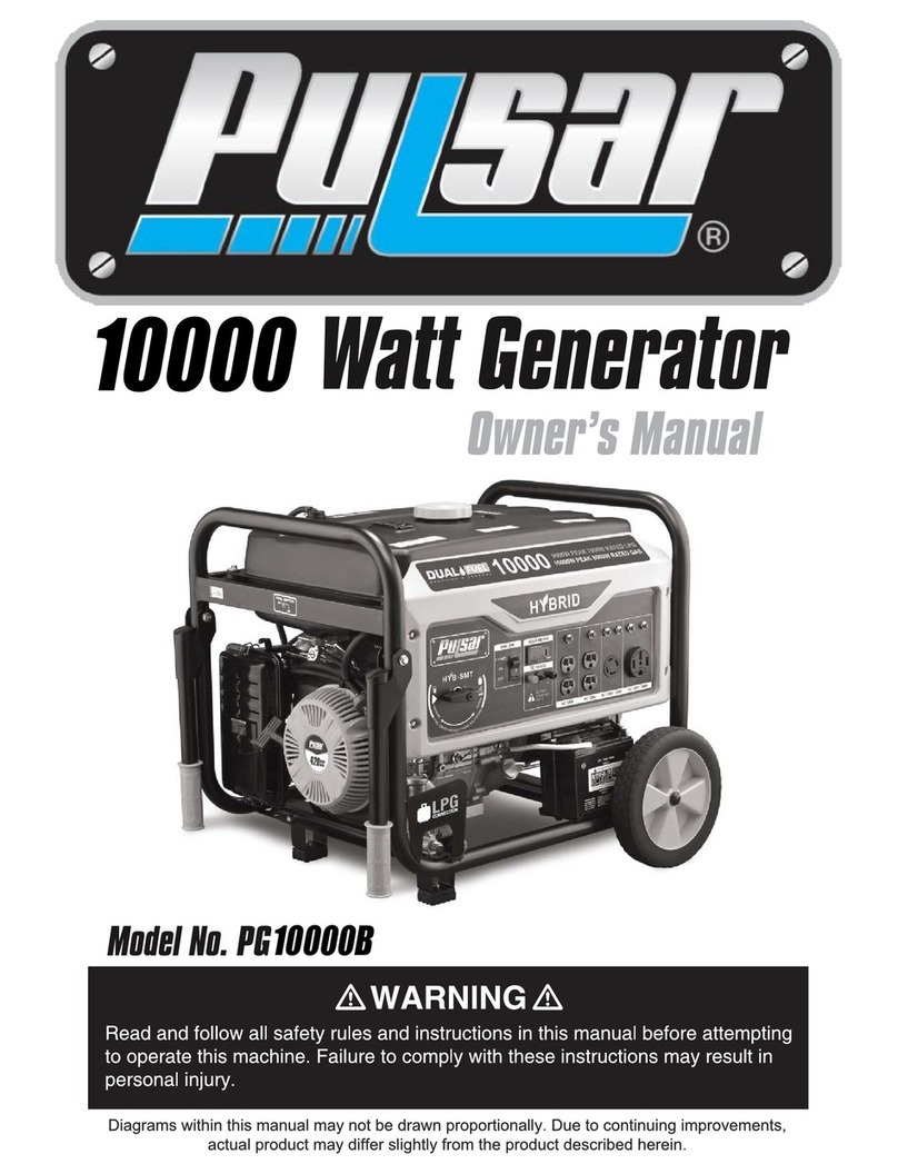Pulsar PG10000B User manual