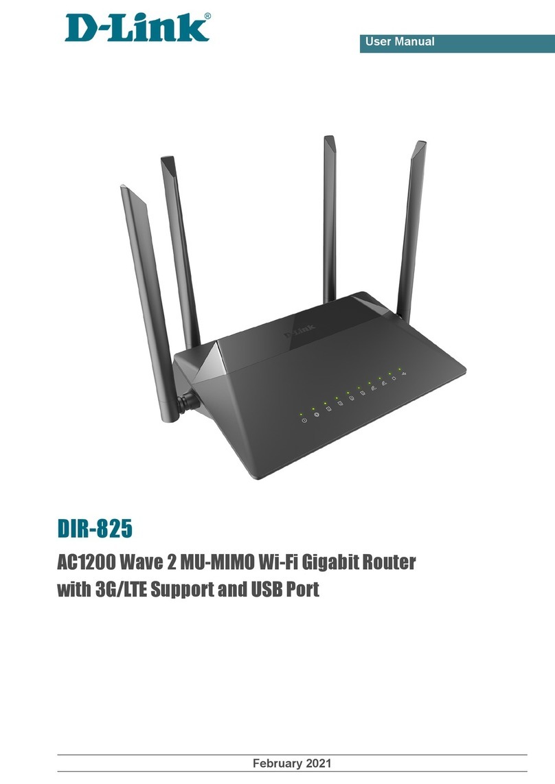 D-Link SharePort DIR-825 User manual D-Link SharePort DIR-825 User manual