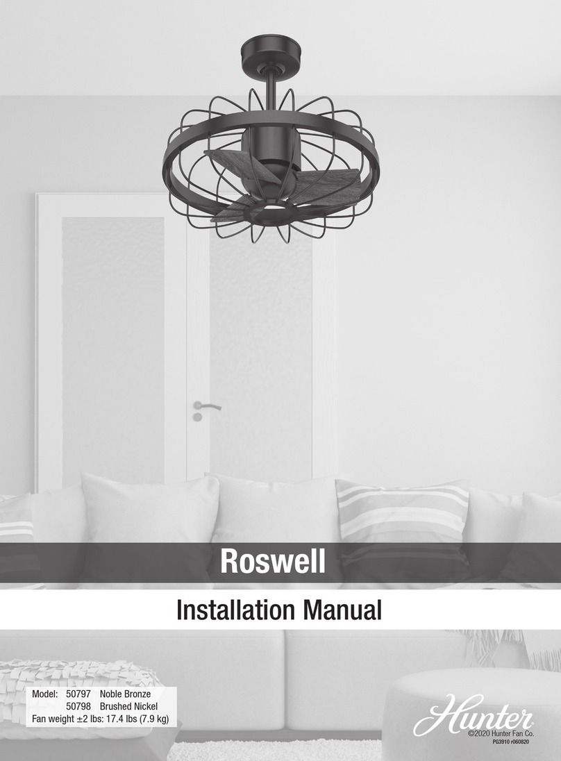 Hunter Roswell User manual Hunter Roswell User manual