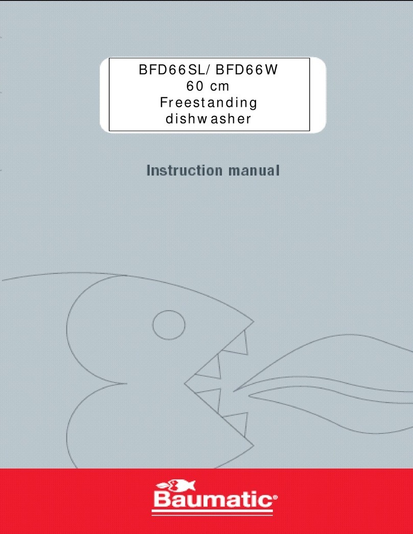 Baumatic BFD66SL User manual