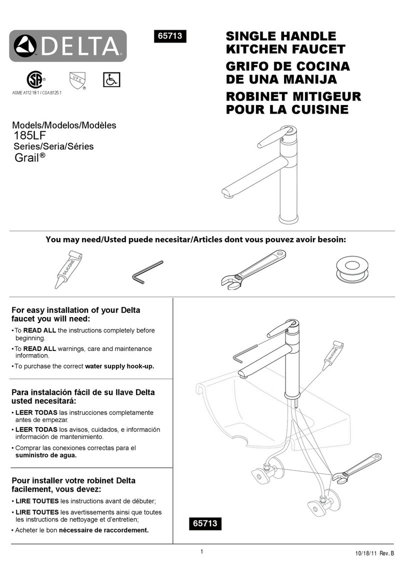 Delta Grail 185LF User manual Delta Grail 185LF User manual