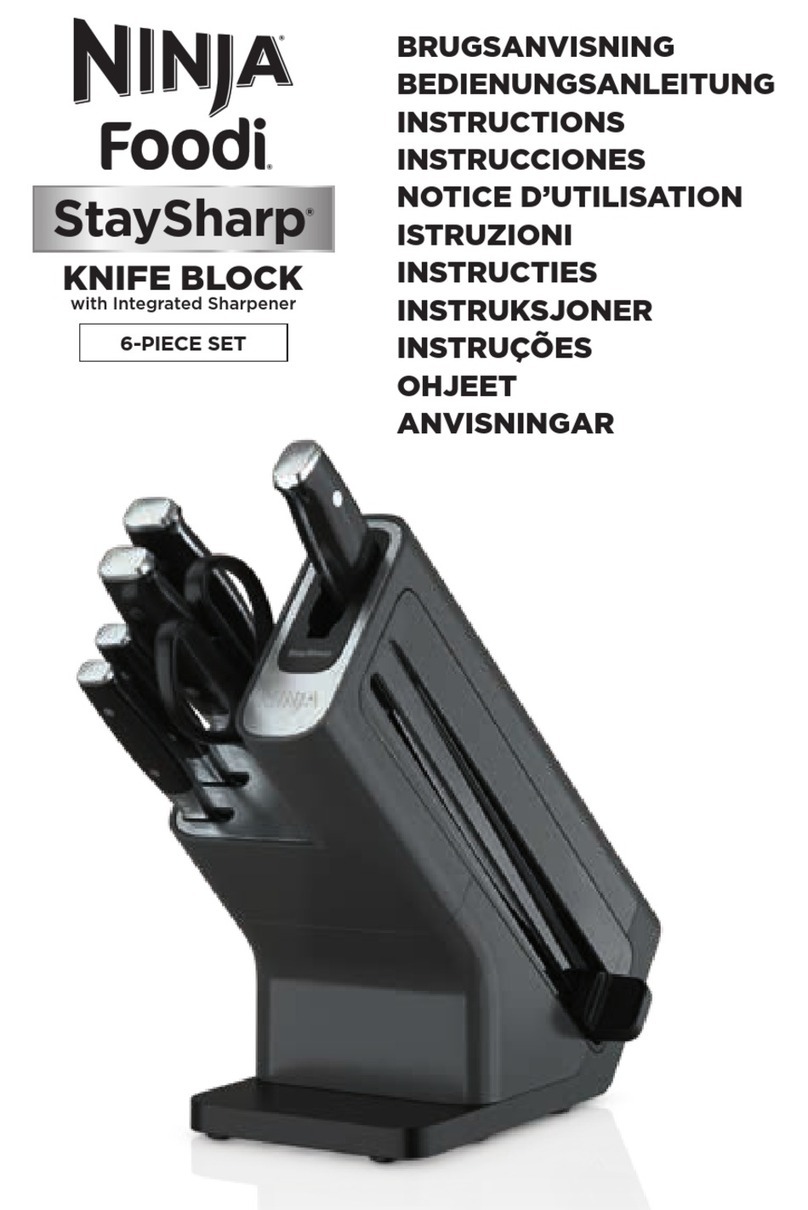 Ninja Foodi StaySharp K32006E User manual