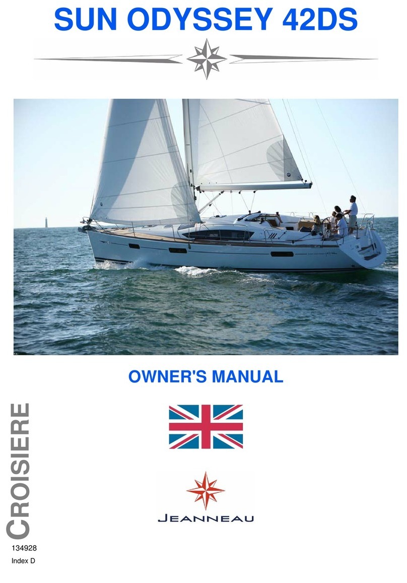 Jeanneau SUN ODYSSEY 42 DS User manual