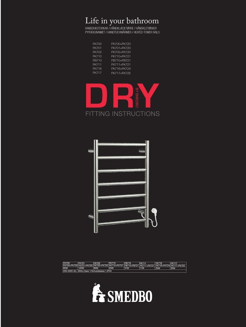 SMEDBO DRY FK700 Fitting instructions