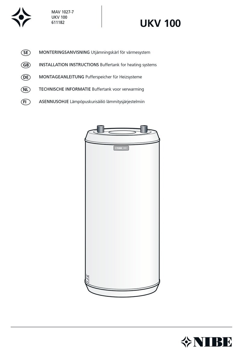 Nibe UKV 100 User manual